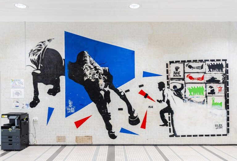 Fresque de Blek Le Rat